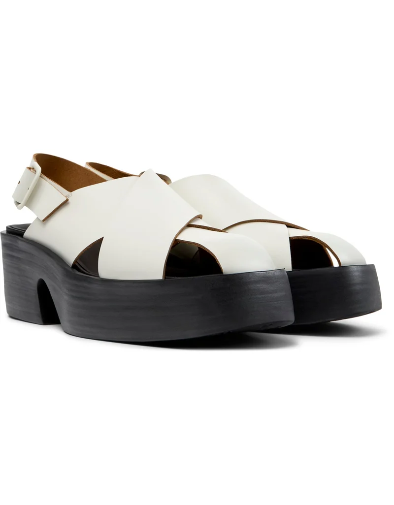 Camper Billie, Women Sandal, White