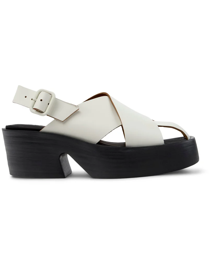 Camper Billie, Women Sandal, White