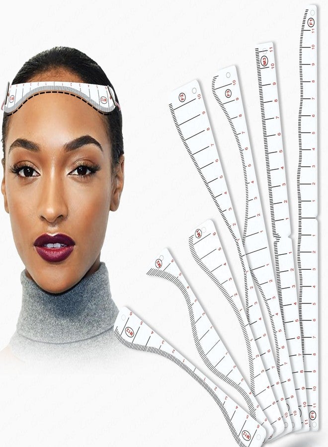 Guapa Hairline Drawing Ruler Kit for Permanent Makeup - Multiple Shapes for Men & Women Hairline Design - Precision Tool for Microblading, SMP, & Permanent Makeup Artists (Ruler Kit) - Image 1
