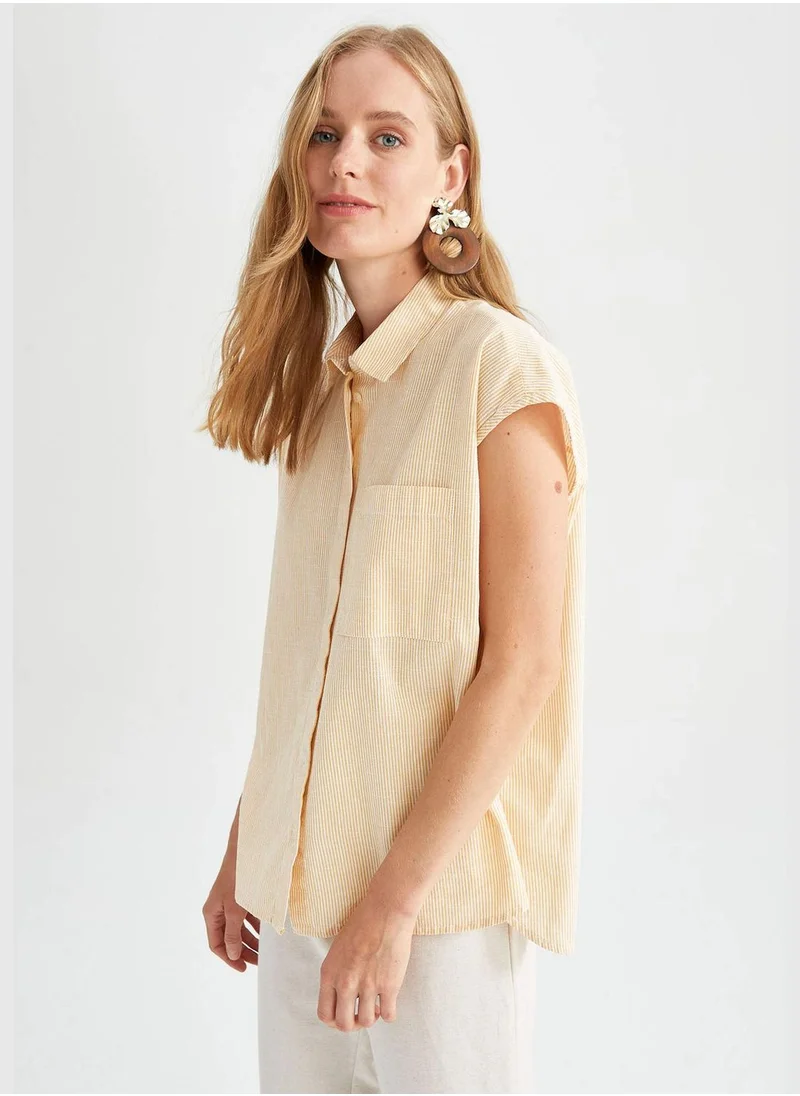 DeFacto Oversized Sleeveless Shirt