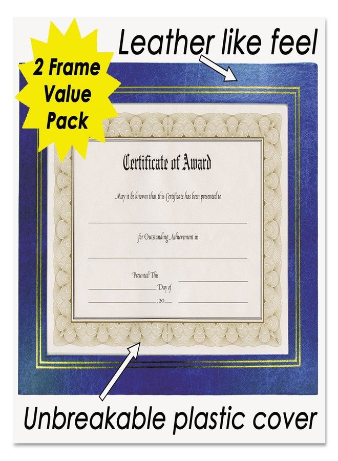 NuDell NUD21201 - Leatherette Document Frame - Image 4