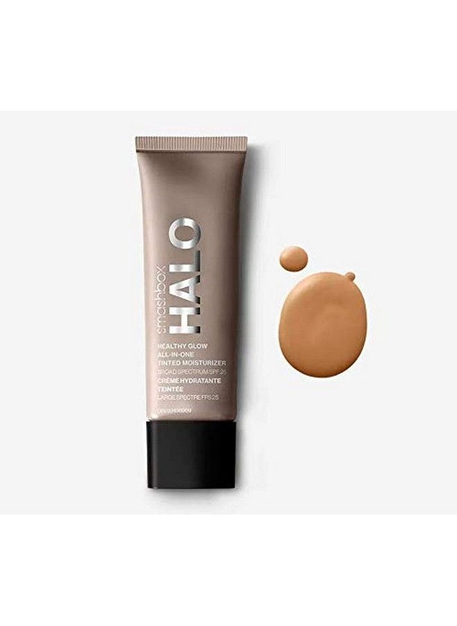 SmashBox Halo Healthy Glow Allinone Tinted Moisturizer Spf 25 Tan Dark 1.4Oz  - Image 1