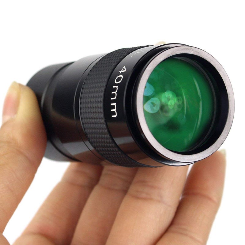 SVBONY Telescope Eyepiece 40mm 1.25 inches Plossl Lens Fully Multi Green Coated Metal 40 Degree Apparent Field 4 Element Telescope Accessory for Astronomy Telescope - Image 4
