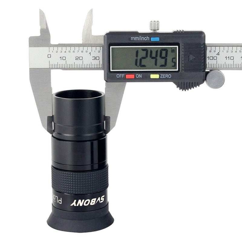 SVBONY Telescope Eyepiece 40mm 1.25 inches Plossl Lens Fully Multi Green Coated Metal 40 Degree Apparent Field 4 Element Telescope Accessory for Astronomy Telescope - Image 3