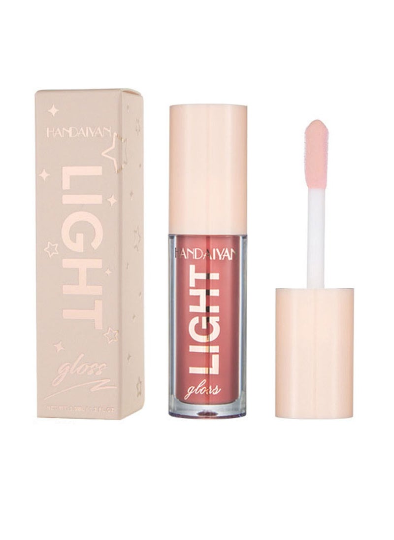 Handaiyan Lip Gloss Jelly Hydrating Moisturizing Long Lasting High Glossy Light Stain Super Shiny Balm Oil Tinted Treatment Lips Glow Glass Shine Makeup Color Bright Lifter Lip Care For Women Girls  - Image 2