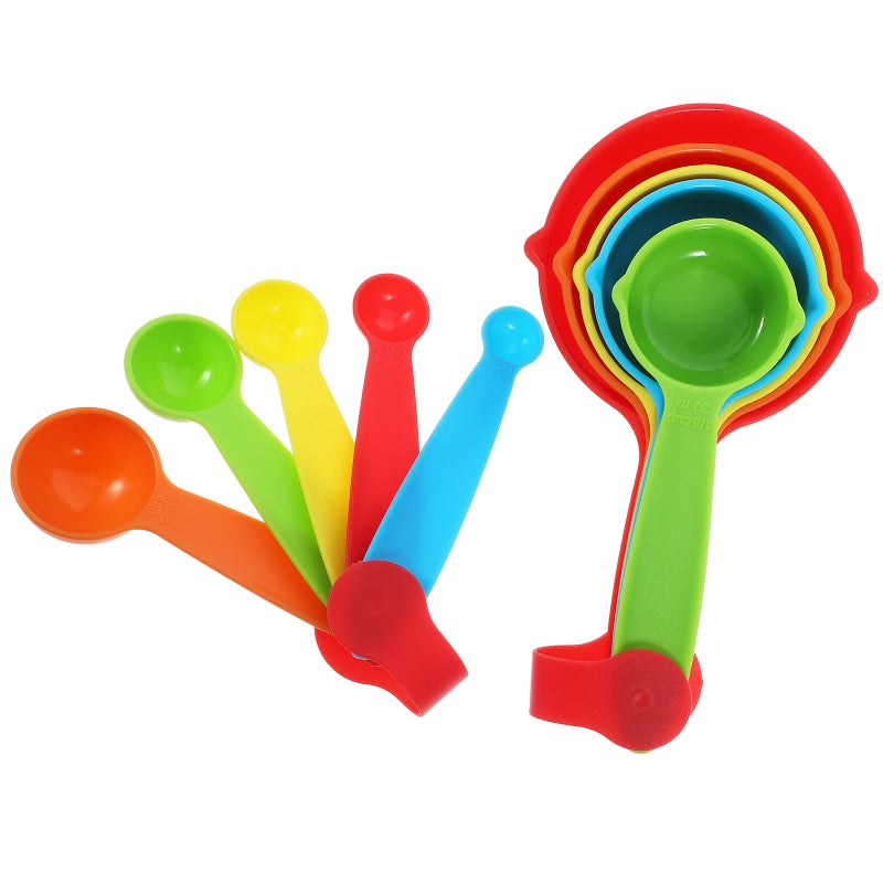 1 set of Stackable Measuring Cups Spoons Baking Measuring Spoons Measuring Tools - Image 5