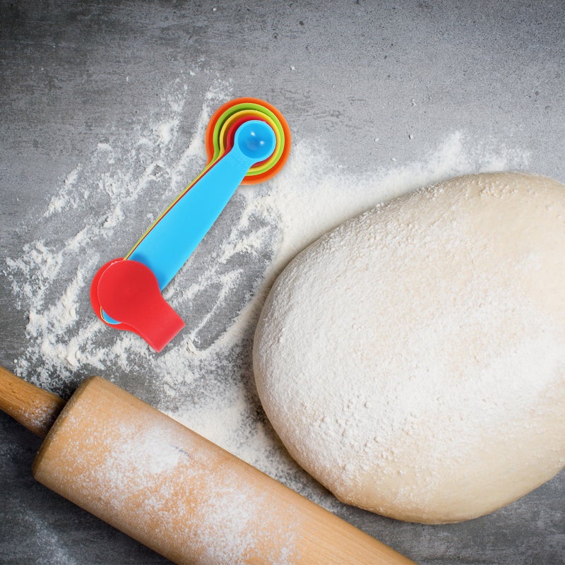 1 set of Stackable Measuring Cups Spoons Baking Measuring Spoons Measuring Tools - Image 4