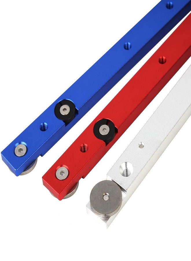 KETIPED Aluminium Alloy Miter Bar Clamping Tool Slider Table Saw Gauge Rod T-Slot Track Bar Rail for Router Tables and Woodworking,300mm-Blue - Image 5