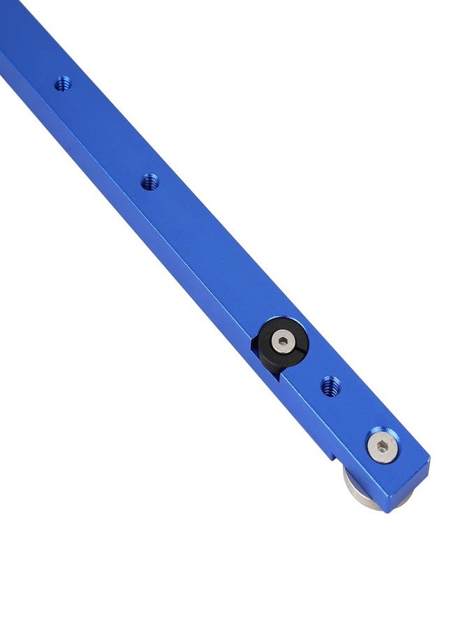 KETIPED Aluminium Alloy Miter Bar Clamping Tool Slider Table Saw Gauge Rod T-Slot Track Bar Rail for Router Tables and Woodworking,300mm-Blue - Image 1