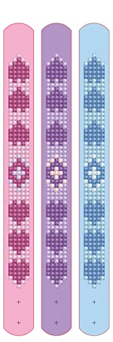 Diamond Dotz DDZDTZ11006 Dotzies Bracelets Kit Love 3pc - Image 1