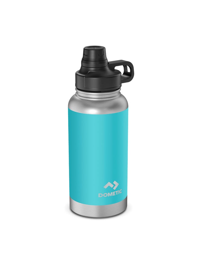 Dometic Stainless steel thermos for cold Liquids Turquoise capacity 900 ml - Image 1