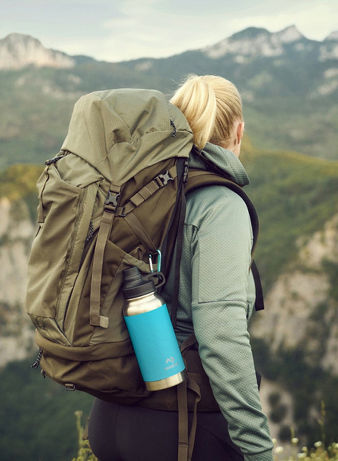 Dometic Stainless steel thermos for cold Liquids Turquoise capacity 900 ml - Image 2