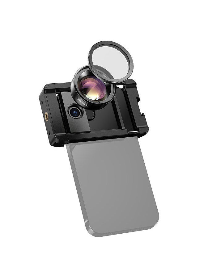APEXEL APEXEL Mobile Phone 100mm Macro Lens 10X + CPL Filter Kit with Universal Phone Clip Storage Box Replacement for iPhone 14/13/12/11 Huawei Smartphones  - Image 2