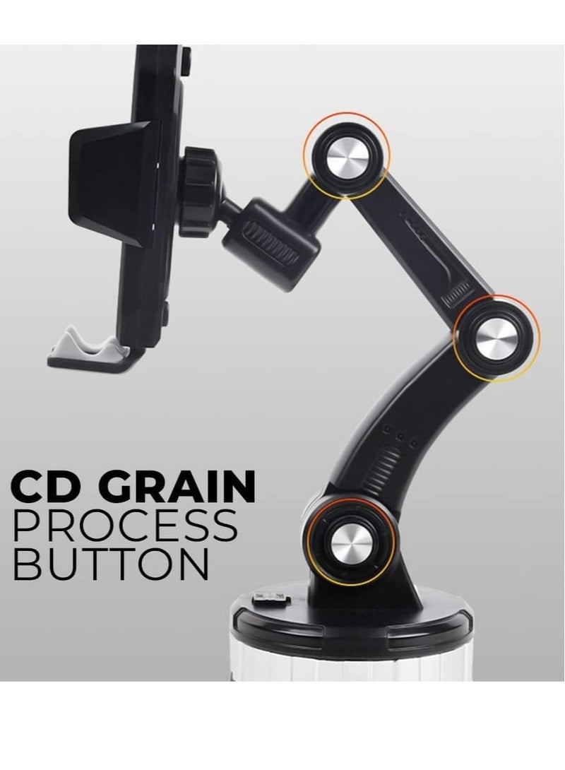 Phone Mount for Car Center Console Stack – 2-Pack Super Adsorption Suction Cup Universal Phone Holder for Dashboard & Console - Image 2