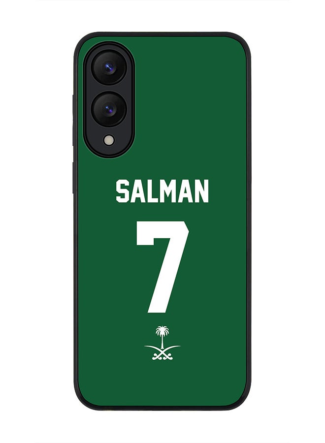 Stylizedd For Samsung Galaxy S25 Edge Case,Slim fit Camera Protection, Shockproof Thin Phone cover  - Football - Saudi Arabia - Salman