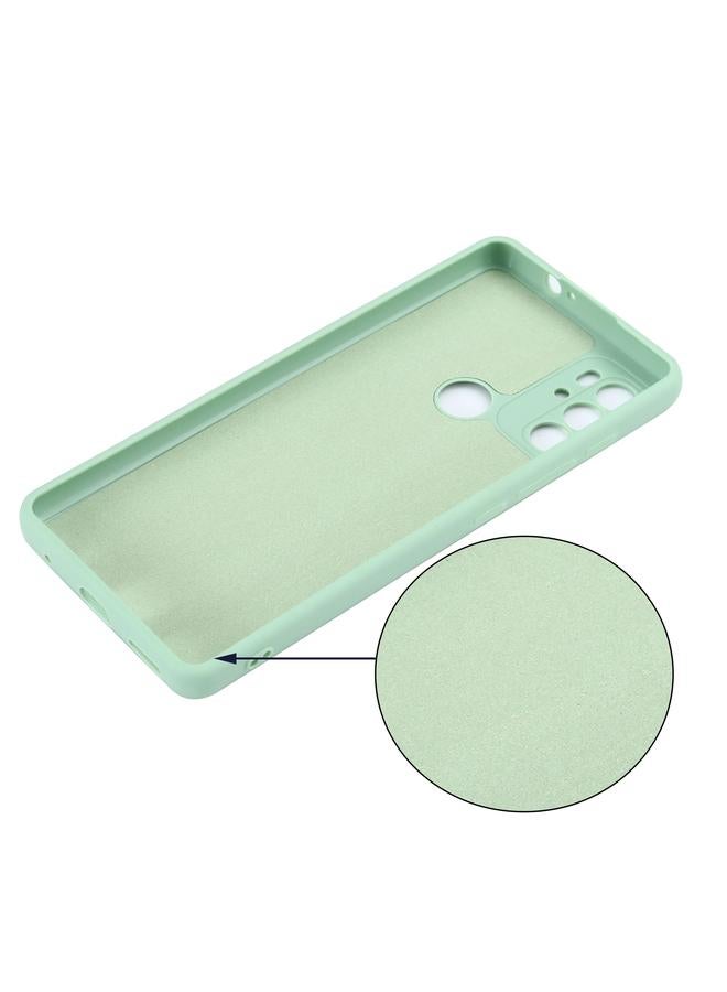 S-TOP Case For Motorola Moto G60S Pure Color Liquid Silicone Shockproof Full Coverage Phone Case - Image 4