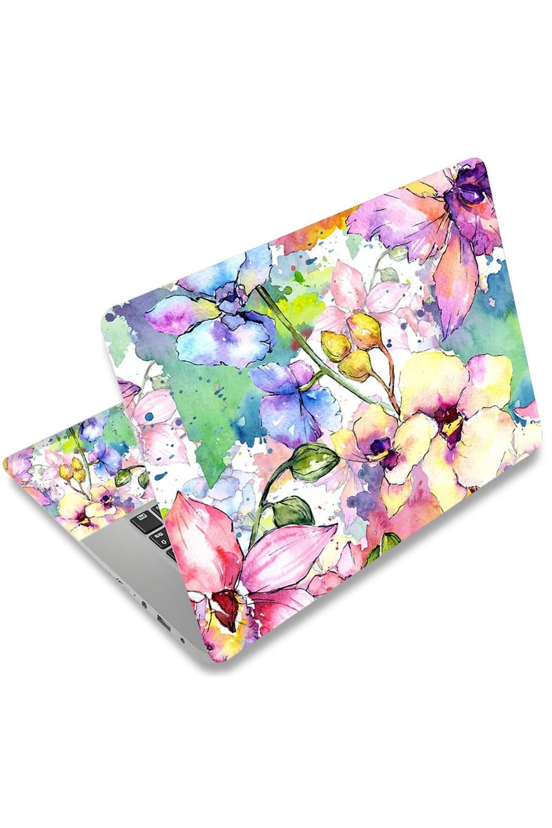 ICOLOR ALAYRA Laptop Skin Sticker Decal,12" 13" 13.3" 14" 15" 15.4" 15.6 inch Notebook Vinyl Skin Sticker Cover Art Decal Protector Notebook PC - Image 1