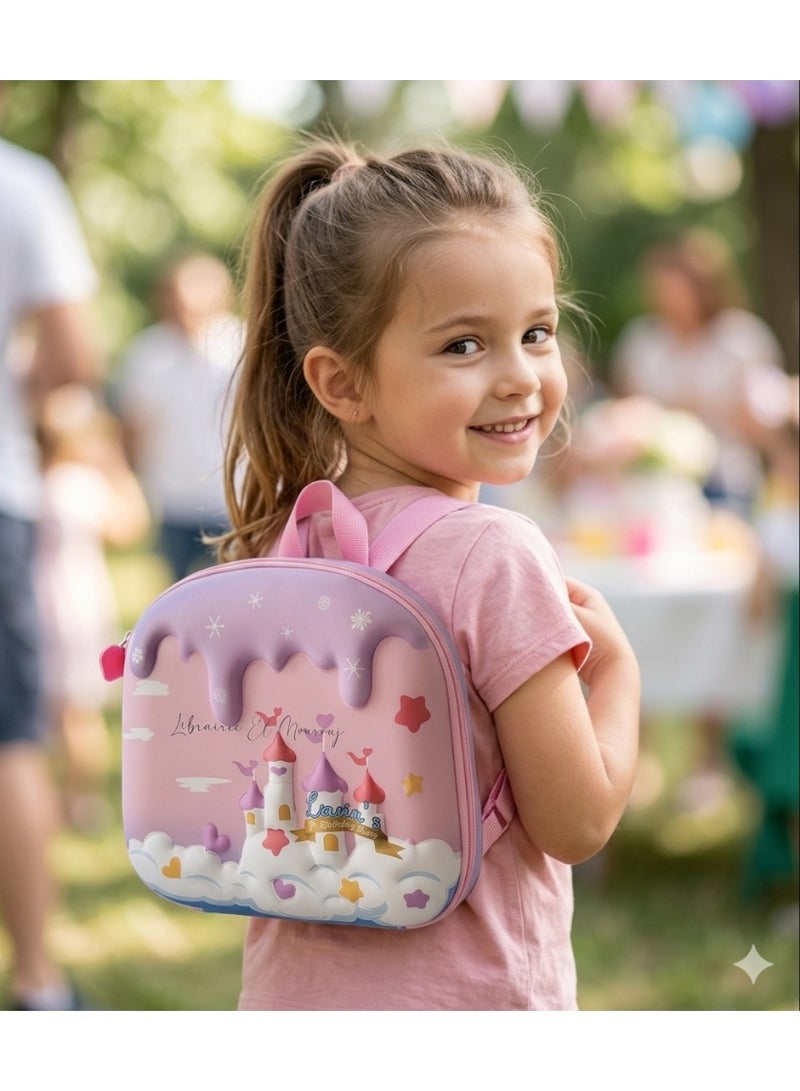 kids backpack nursery for girls ,size 28*27*12 - Image 1