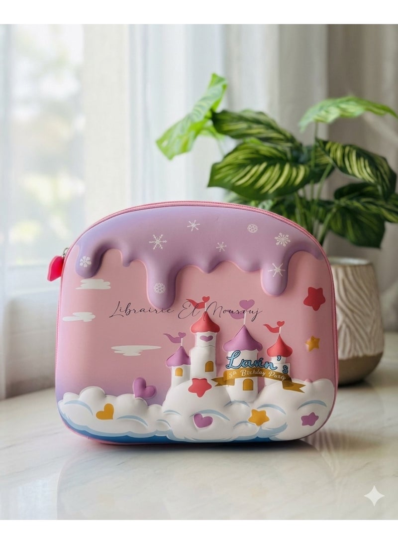kids backpack nursery for girls ,size 28*27*12 - Image 2