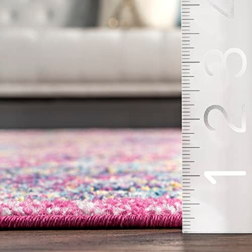 nuLOOM Paisley Vintage Persian Area Rug, 2' x 3', Verona Fuchsia - Image 5