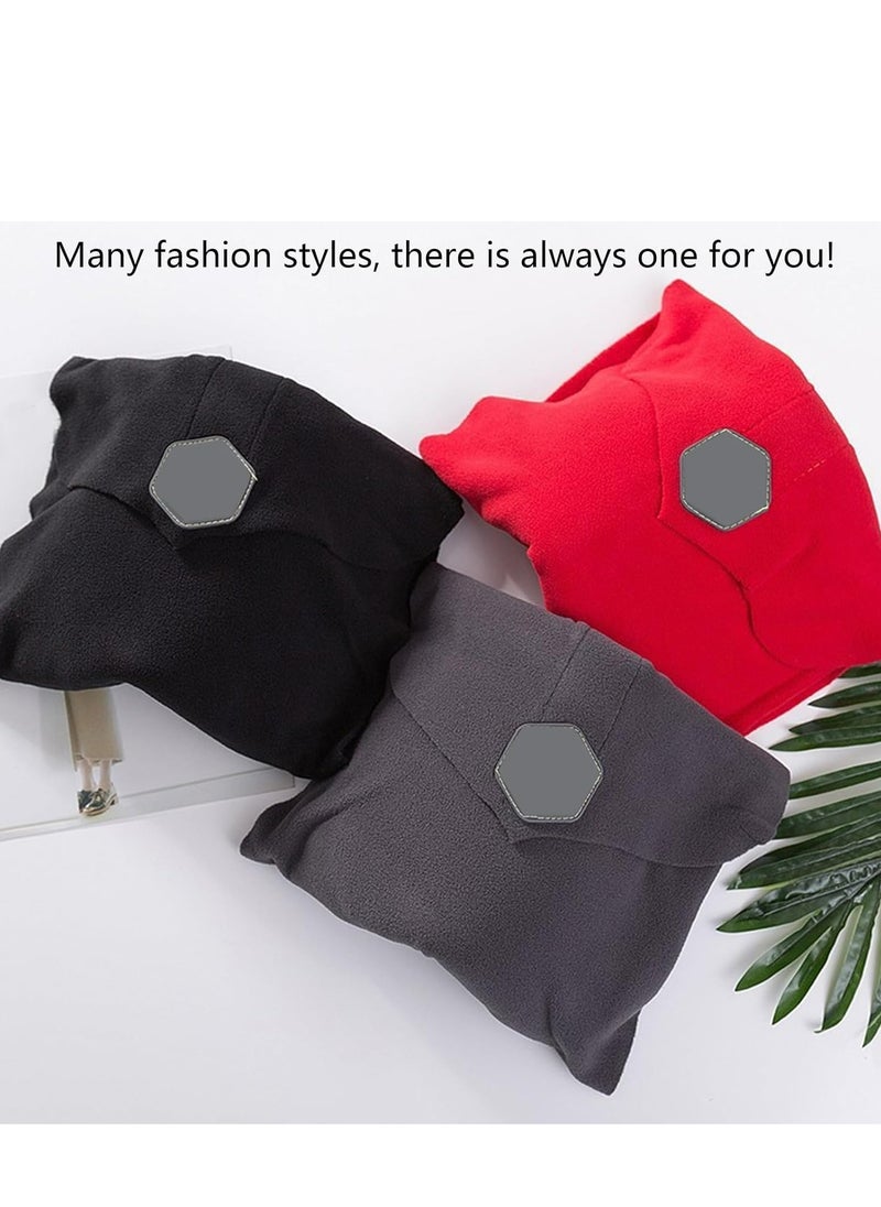 Oasisgalore Portable U-shaped Travel Pillow, Black, for Men & Women, with Neck and Shoulder Support, Easy to Carry.  - Image 5