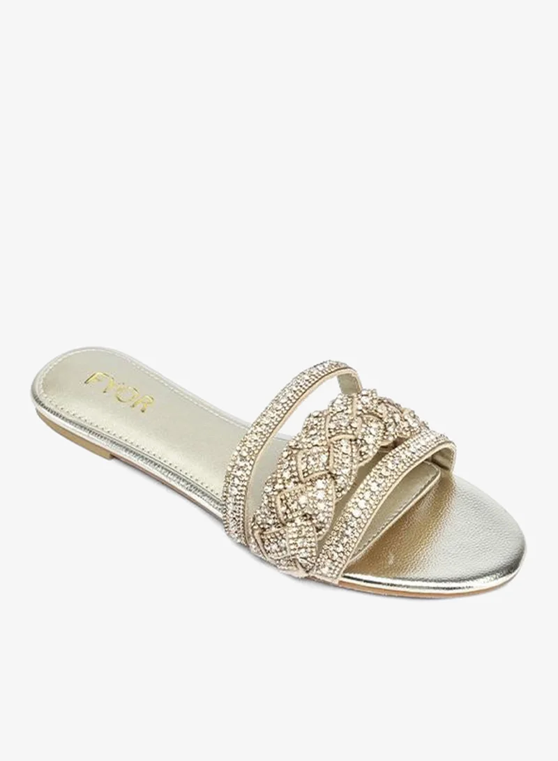 FYOR Rhinestone embellished strap MY 374