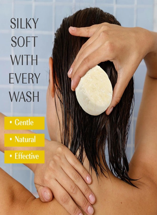 Relaxcation Organic Solid Shampoo Bar for Dry, Curly & Thinning Hair | Deeply Nourishing with Marula Oil & Shea Butter, Cocoa Butter | Rice Protein Shampoo Alternative | Plastic Free, Travel Friendly, Made In USA - Image 4