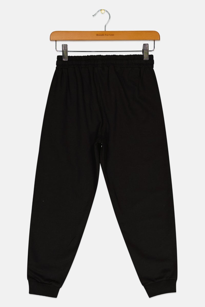 MARVEL Kids Boy Regular Fit Graphic Print Jogger Pants, Black - Image 3