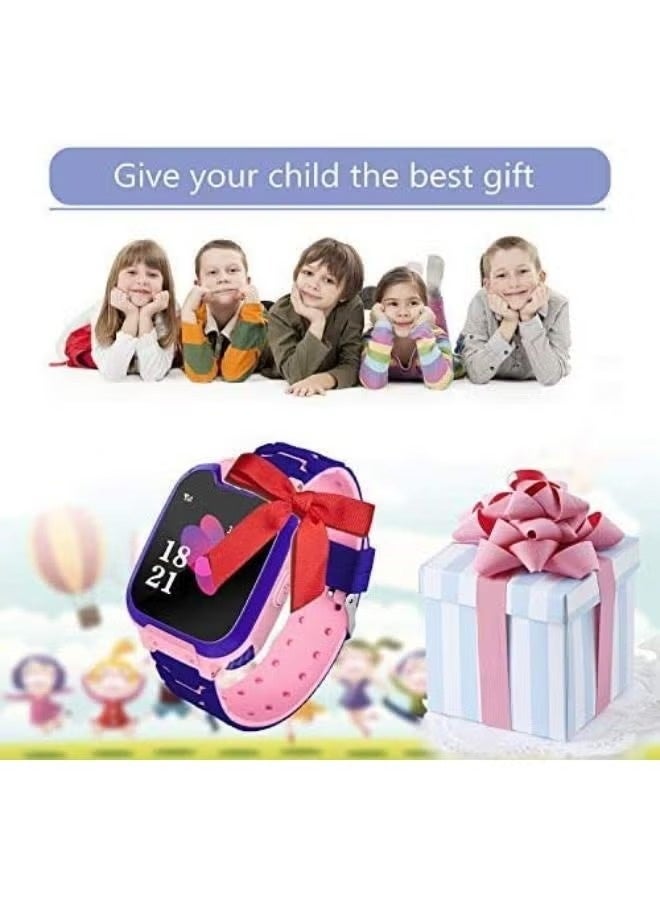 Kids Smart Watch Phone Music Smart Wrist Watch for 3-12 Year Old Boys Girls with Camera Sim Card Slot Touch Screen Game Watch Outdoor Activities Toys Childrens Day Gift (Pink) - Image 4