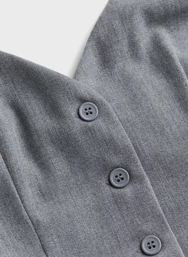 اتش اند ام Button Detail Waistcoat