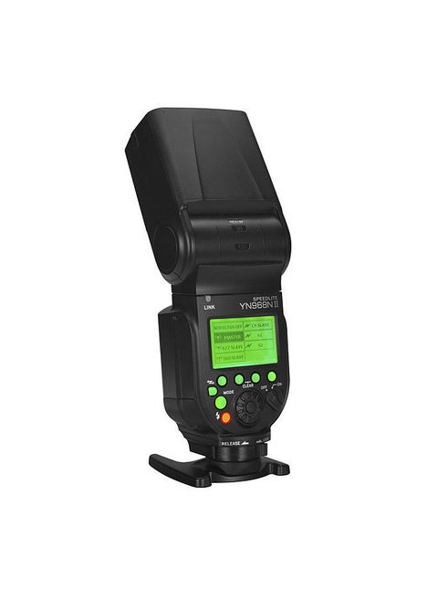 YONGNUO YN968N II Wireless TTL Flash Speedlite 1/8000s HSS Built-in LED Light 5600K for Nikon DSLR Cameras Compatible with YN622N YN560 Wireless System