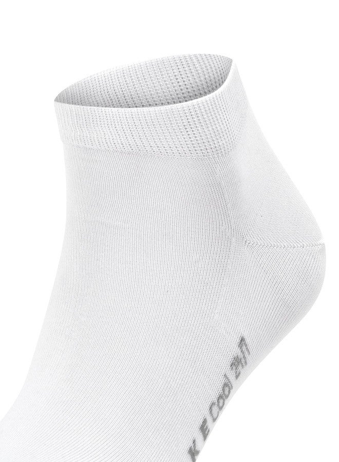 FALKE Men's Cool 24/7 Sneaker Socks, Breathable, Cooling Effect, Sustainable Organic Cotton, Trendy Ankle Length, White (White 2000) - Sustainable, 6.5-7.5, 1 Pair - Image 5