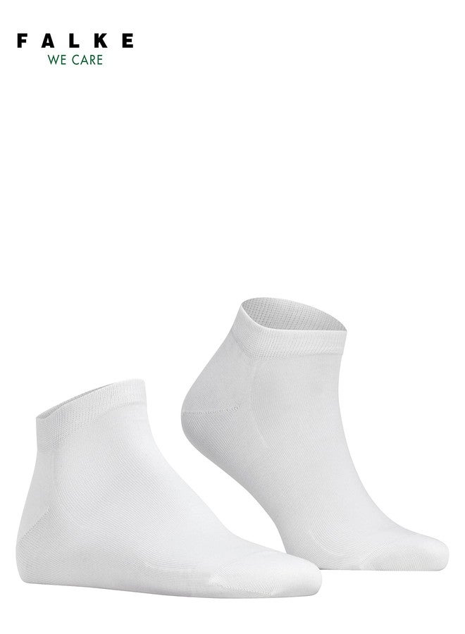 FALKE Men's Cool 24/7 Sneaker Socks, Breathable, Cooling Effect, Sustainable Organic Cotton, Trendy Ankle Length, White (White 2000) - Sustainable, 6.5-7.5, 1 Pair - Image 4