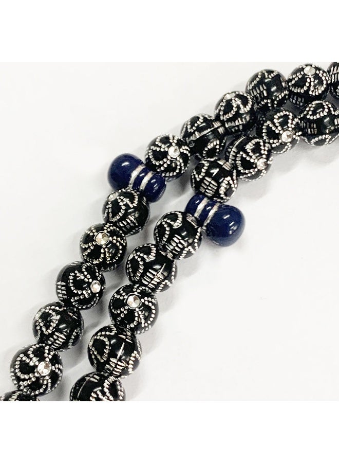 Resin Tasbih Muslim 99 Beads Islamic Prayer Beads - Image 2