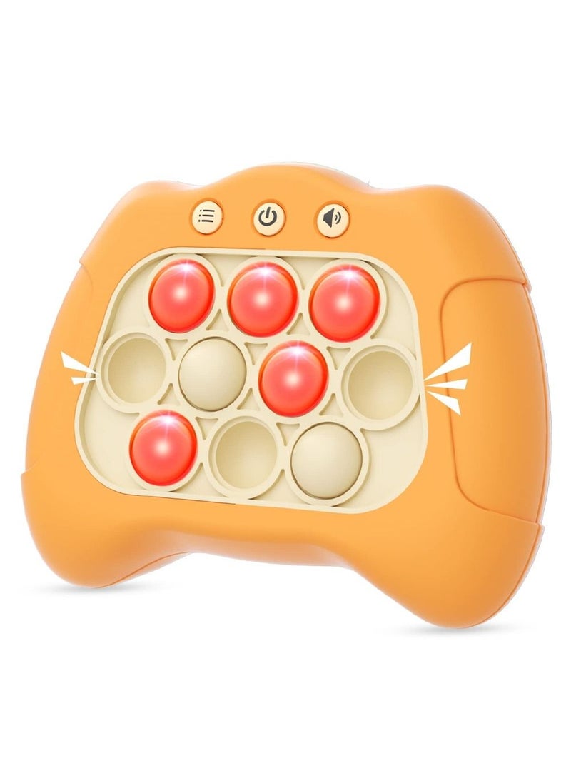 Handheld Pop Game Sensory Fidget Toys for Kids - Yellow - Image 1