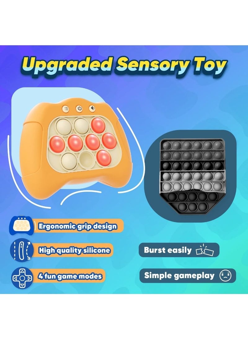 Handheld Pop Game Sensory Fidget Toys for Kids - Yellow - Image 5