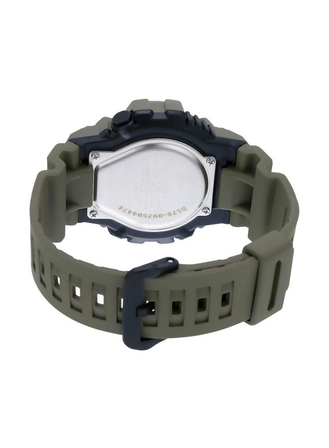 CASIO Men Water Resistant Analog & Digital Watch HDC-700-3A2VDF - 53 mm - Green - Image 2