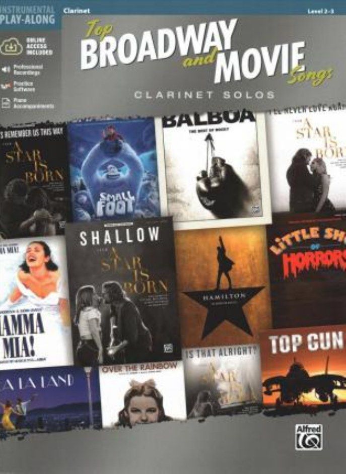 TOP BROADWAY & MOVIE SONGS 