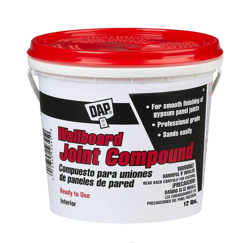 DAP Wallboard Joint Compound, White, 12 Lbs (7079810102) - Image 1