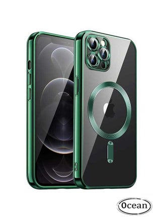 iPhone 15 Pro Max Case (Green), TPU Material, Anti Scratch And Shockproof, With Electroplated Magnetic Attraction, Camera Lens Full Protection, Compatible With MagSafe Wireless Charging - pzsku/Z851DFB2756D21CE5365DZ/45/_/1701076238/9c6ba456-7a1e-4f24-a9b9-b90ef13a60b5