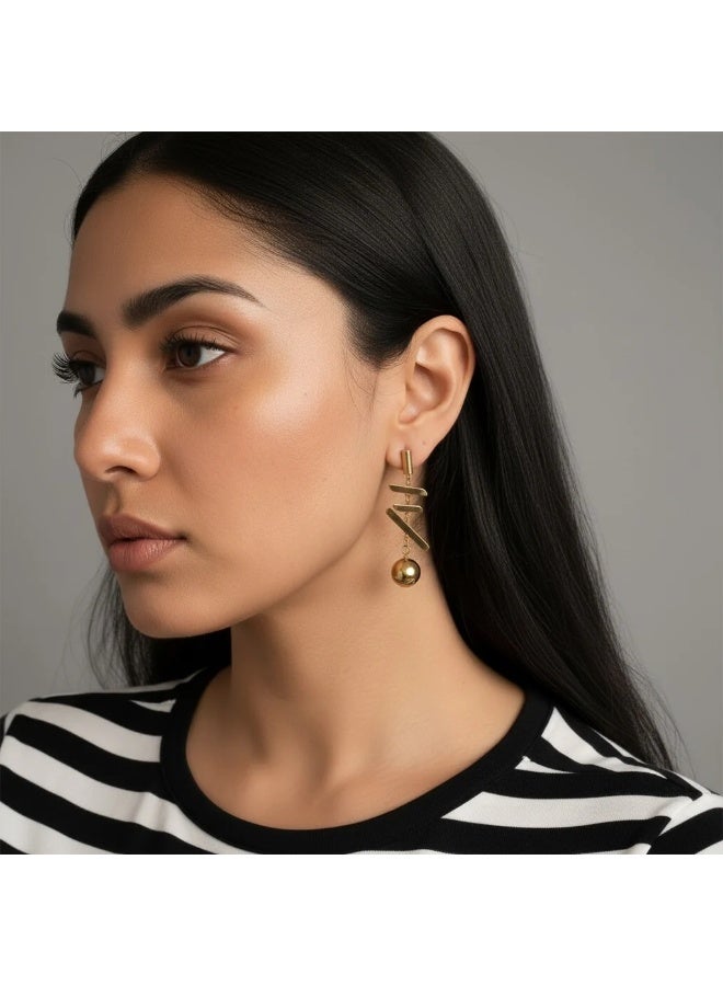 Bariq The Sultanah Linear Drops - Tarnish Free - Image 3