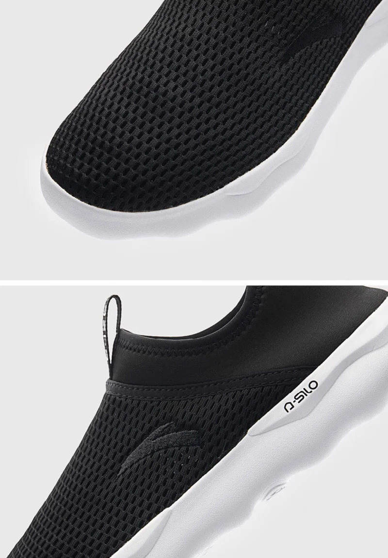 ANTA Lightweight Slip-On Sneakers｜Breathe Easy. Walk Freely.