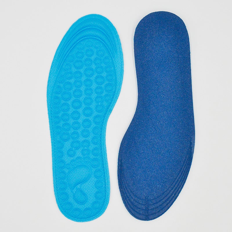 Kids Memory Foam Insoles Comfortable Breathable 1056-Blue 