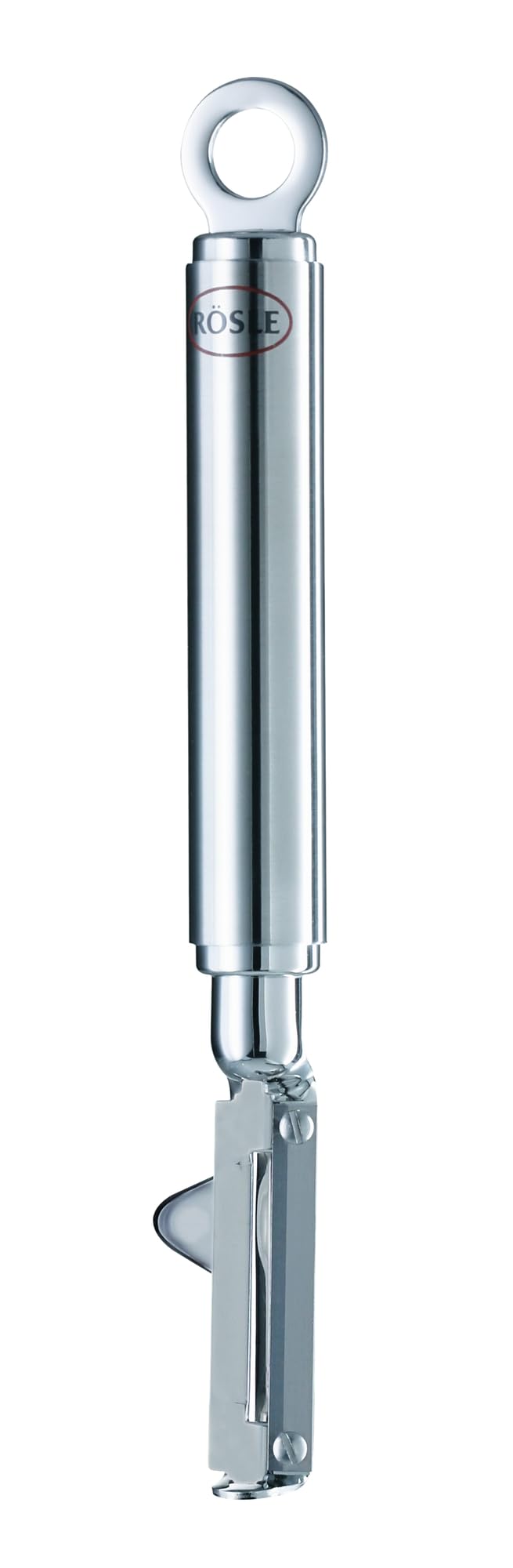 Rosle Stainless Steel LeftHanded Swivel Peeler 75inch