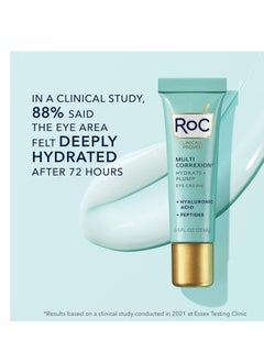 RoC RoC Multi Correxion Hyaluronic Acid Anti Aging Under Eye Cream for Puffiness & Dark Circles (.5 OZ) + RoC Retinol Capsules (7 CT), Skin Care Routine, Fragrance & Paraben Free for Women and Men  - Image 2