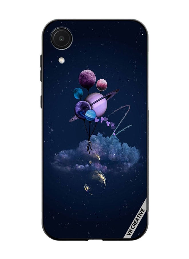 VR CREATIVE - Protective Case Cover For Samsung Galaxy A03 Core Galaxy Design Multicolour - Image 1