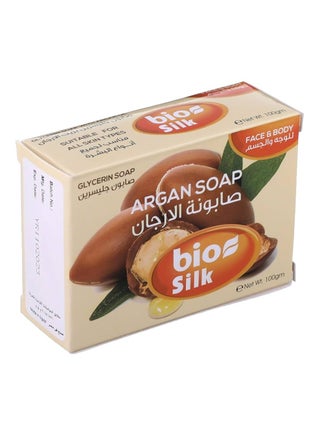 BioSilk Glycerin Soap with Argan Oil - 100 gm - pzsku/Z851E7A68C6103DEA78BFZ/45/_/1708603738/cd5afc17-8f9d-4cab-beb6-577d03495dcd