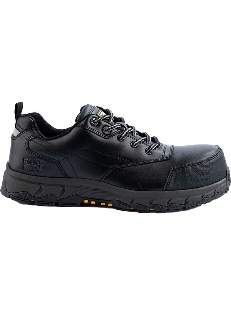 JCB SPORTS LACE 3" Safety Shoes for Men JCB-001B | Composite Toe, Oil & Heat Resistant, Puncture Proof, EH, ASTM F2413-18 Certified - Black - Image 3