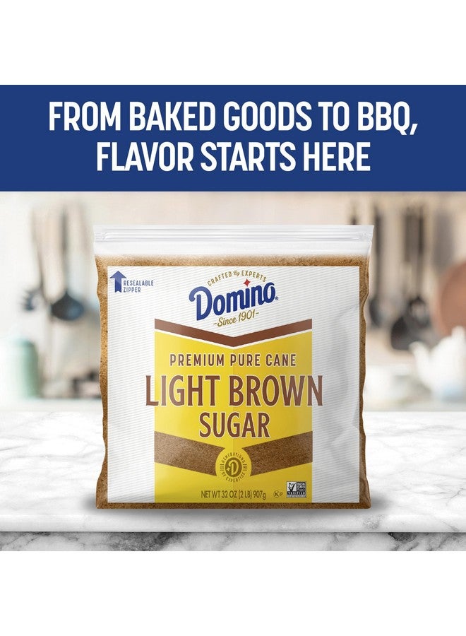 Domino Domino® Light Brown Sugar, 2 lb Zipper Bag Domino® Brown Sugar (Pack of 2) - Image 2