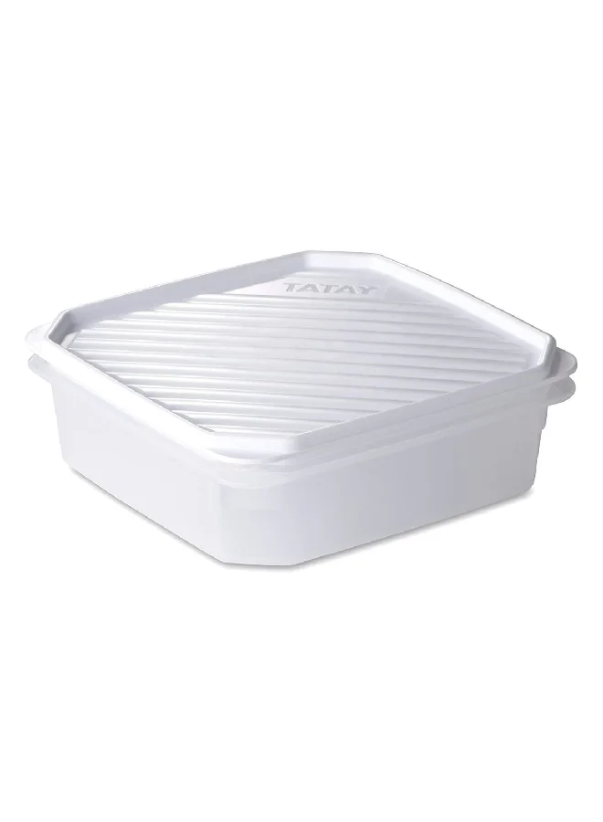 TATAY Square Food Container White 1.3 L 1161101